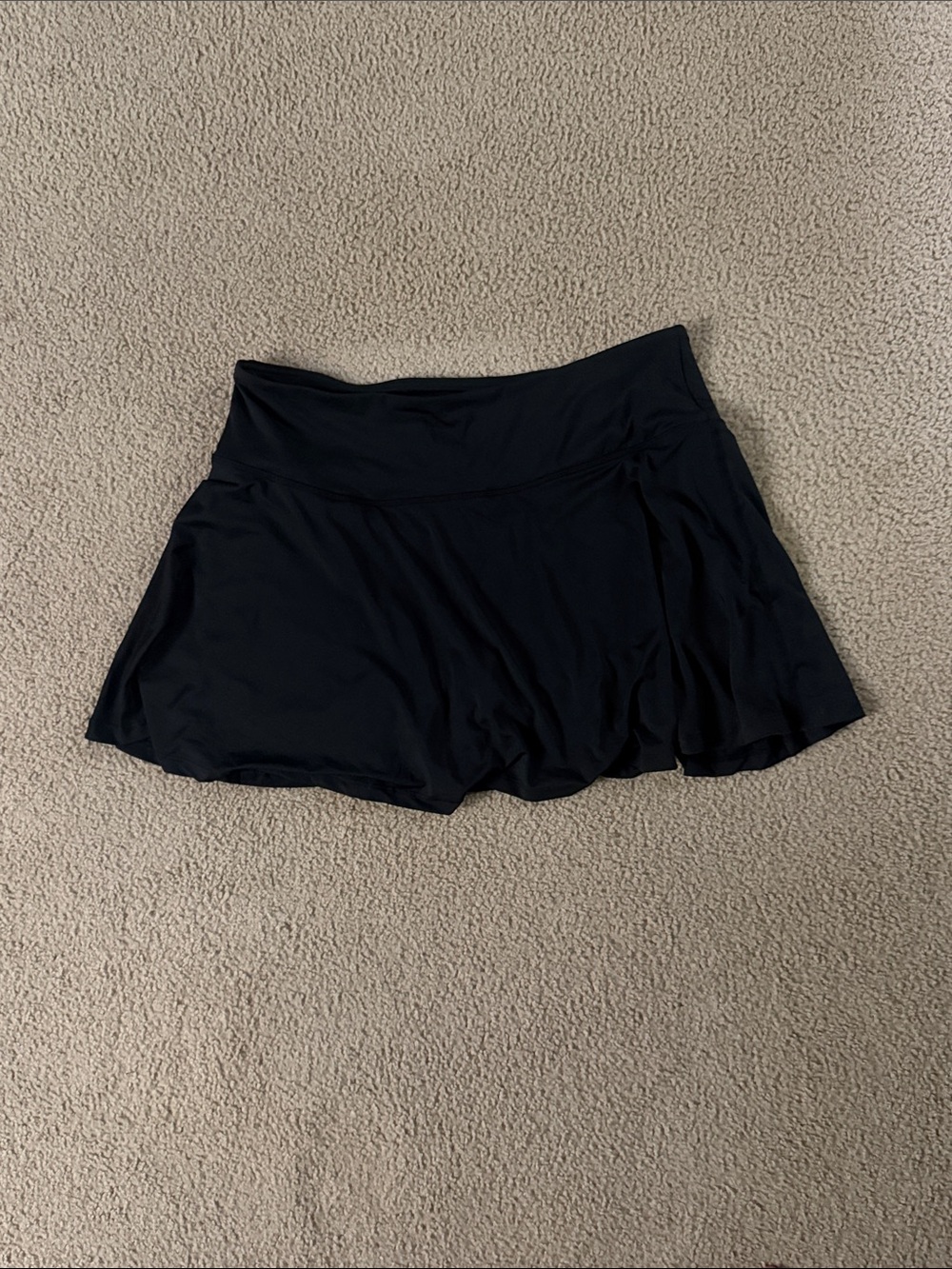 Black Athletic Skort